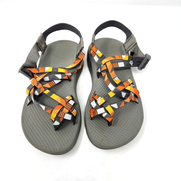 Chaco Shoes - Chaco z cloud x2 orange gray sandals